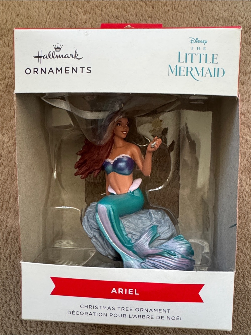 Hallmark Ornaments The Little Mermaid Ariel Halle Bailey